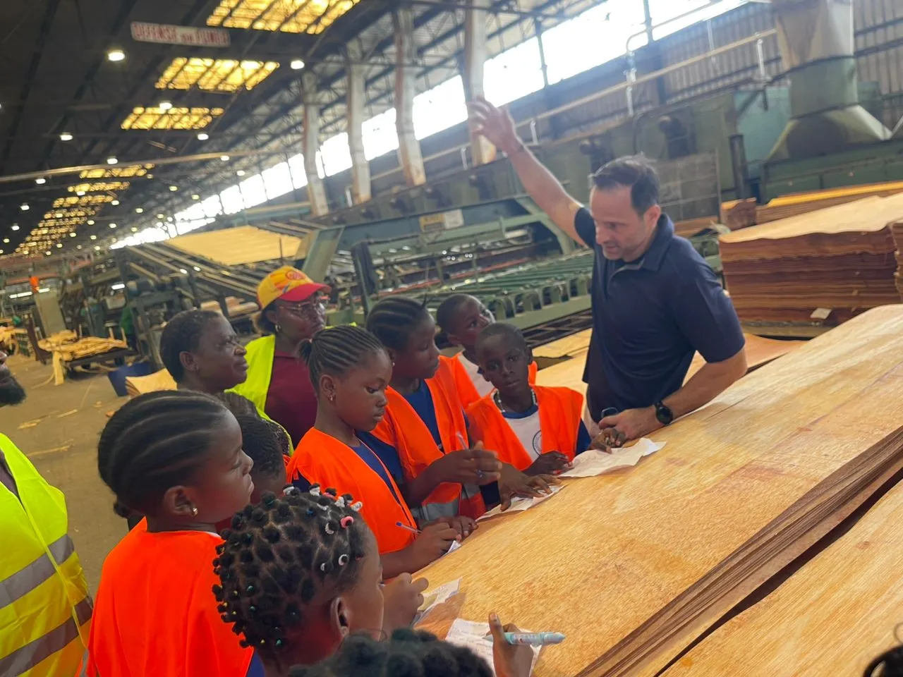 Élèves Imperial School en visite chez Alpicam